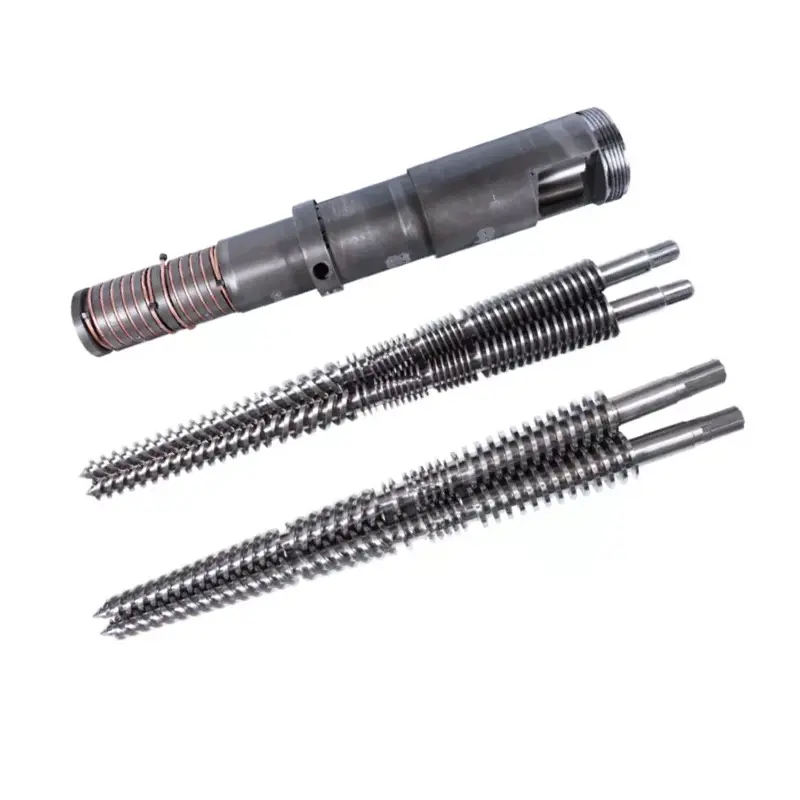 Papa PVC Conical Twin Screw Barrel